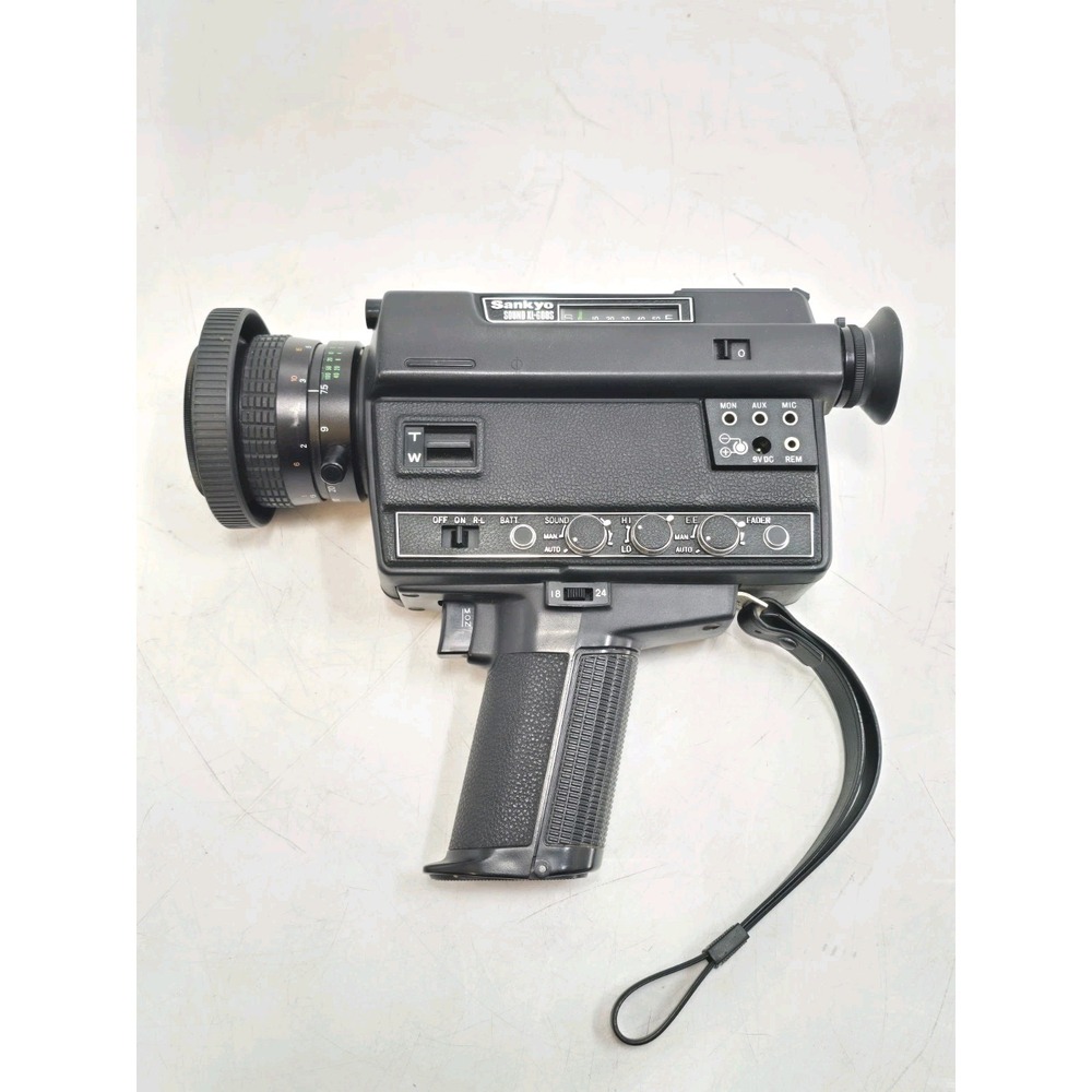 Sankyo Sound XL-600S Super 8 Movie Camera – Film Tested – Manual Exposure Tested